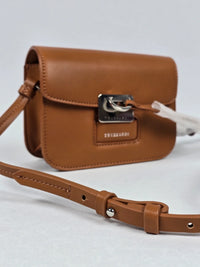 Нова дамска чанта Trussardi - кафява – снимка 5