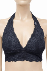 Hunkemöller дамски комплект бельо с дантела – сутиен 75D и бикини S – снимка 2
