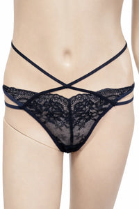 Hunkemöller дамски бикини с дантела и ленти – размер M