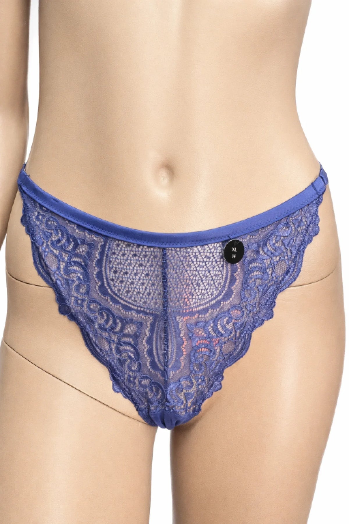 Дамски бикини Hunkemöller XL – синя дантела