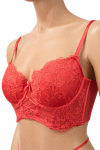 Hunkemöller дамски комплект бельо с дантела – размер M – снимка 3