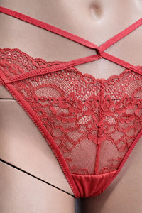 Hunkemöller дамски комплект бельо с дантела – размер M – снимка 8