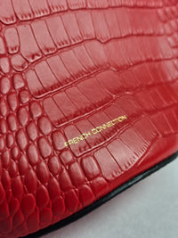 Нова дамска чанта French Connection Origami Croc Tote – снимка 2