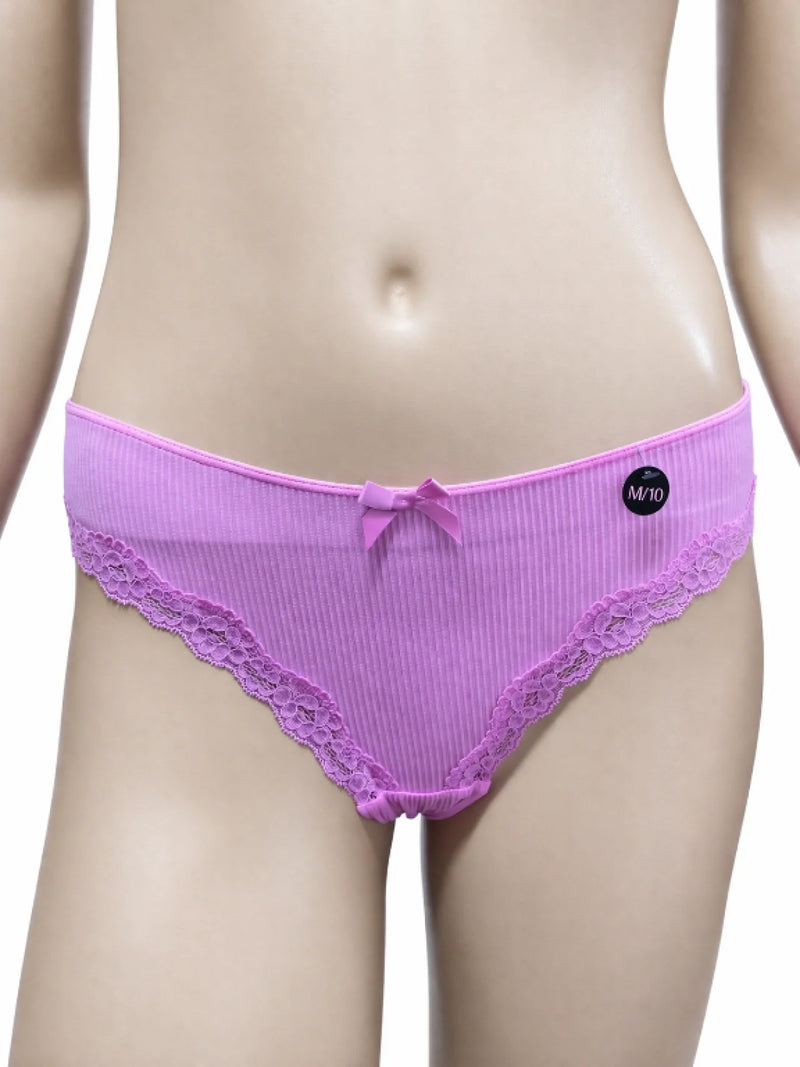 Hunkemöller дамско долнище M – розово с дантела