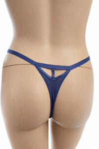 Дамски бикини Hunkemöller XL – синя дантела – снимка 4
