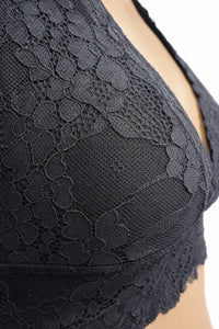 Hunkemöller дамски комплект бельо с дантела – сутиен 75D и бикини S – снимка 4
