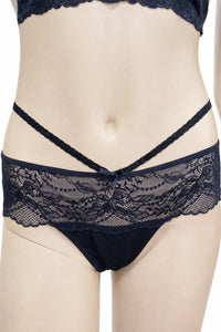 Hunkemöller дамски комплект бельо с дантела – сутиен 75D и бикини S – снимка 6