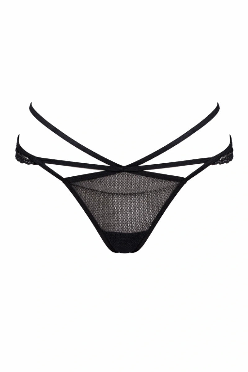 Hunkemöller дамско долнище с дантела и тънки ленти – размер M