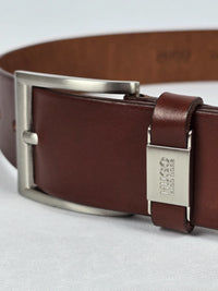 Нов мъжки кожен колан HUGO BOSS C-Connio - 85/32 – снимка 2