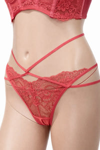 Hunkemöller дамски комплект бельо с дантела – размер M – снимка 7