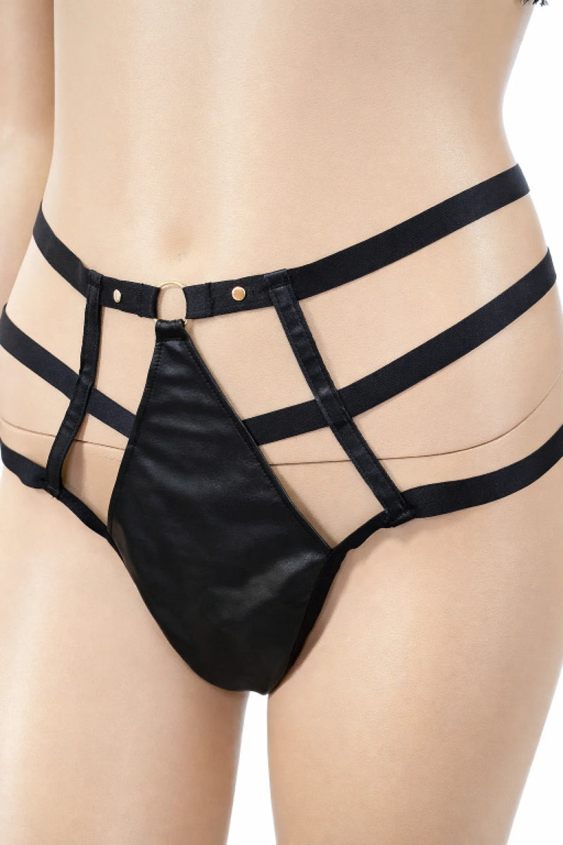 Hunkemöller дамско долнище с ефектни ленти – размер L