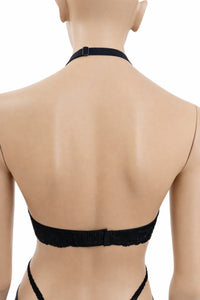 Hunkemöller дамски комплект бельо с дантела – сутиен 75D и бикини S – снимка 5